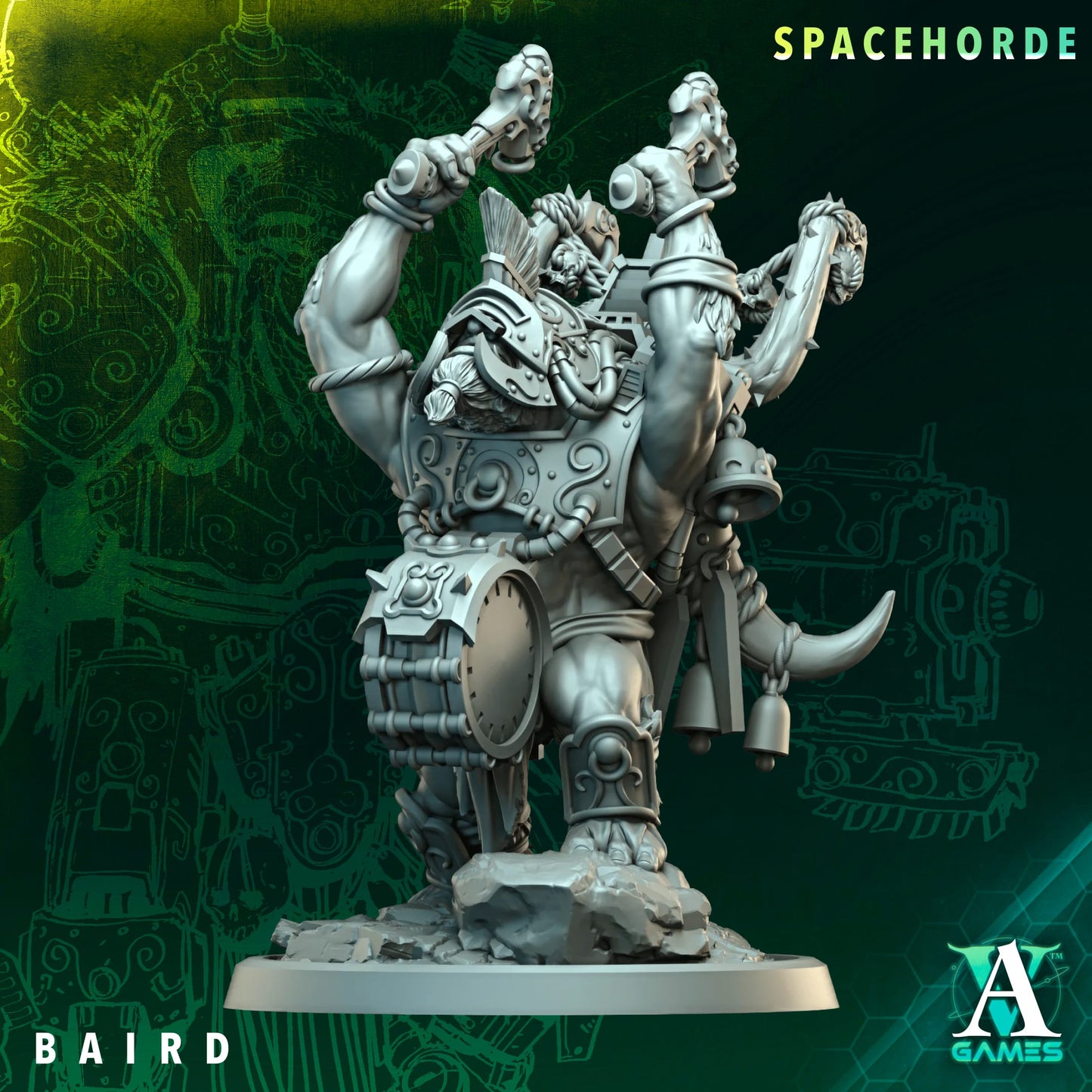 Baird Support Character | Spacehorde | Archvillain Games