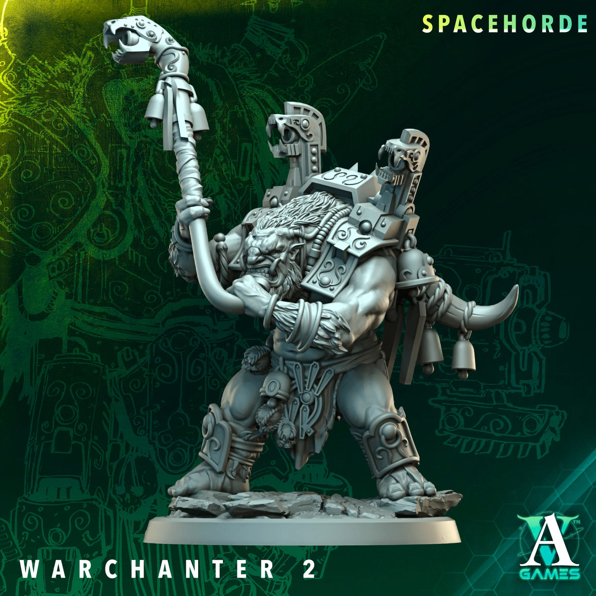 Warchanter – Spacehorde | Archvillain Games | Support Character