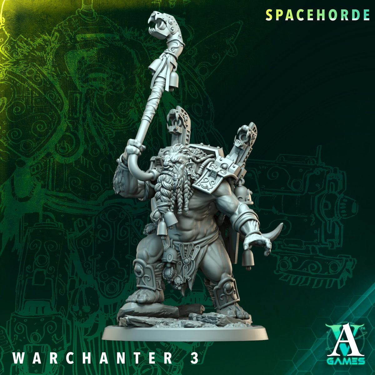 Warchanter – Spacehorde | Archvillain Games | Support Character