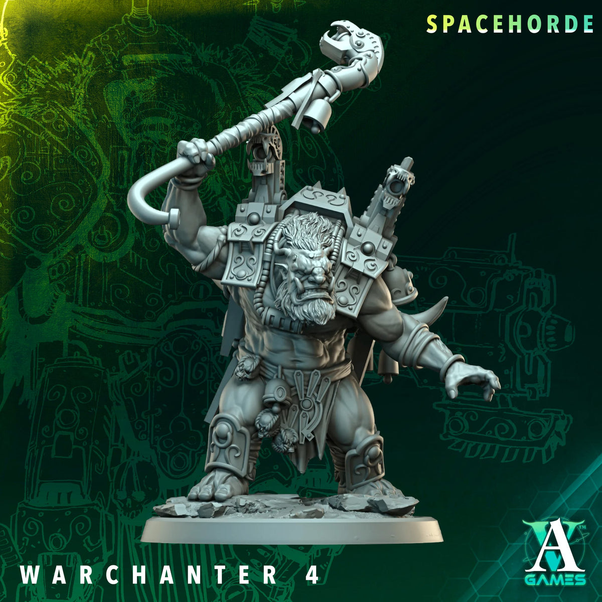 Warchanter – Spacehorde | Archvillain Games | Support Character