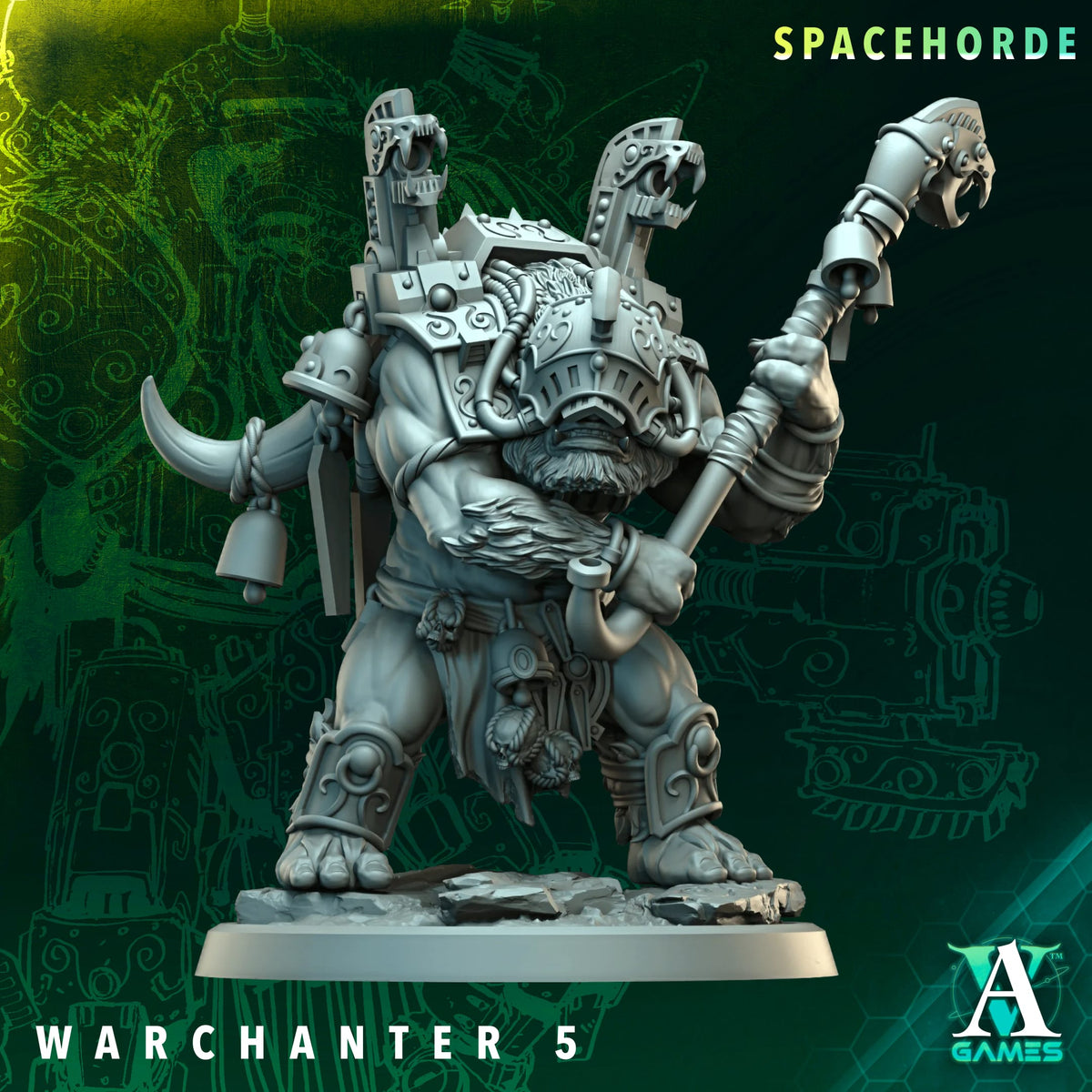 Warchanter – Spacehorde | Archvillain Games | Support Character