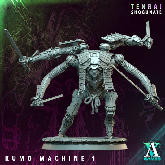 Kumo Machine – Tenrai Shogunate Mech (2 Variants)