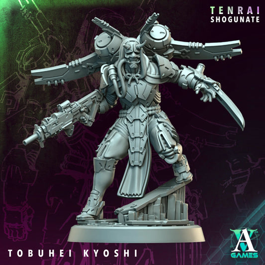 Tenrai Tobuhei and Tobuhei Kyoshi – Jet Pack Samurai Squad (10 Variants and 1 Character)