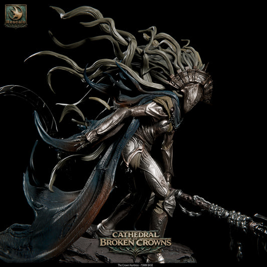 The Crowned Huntress – Cathedral of Broken Crowns Resin Miniature