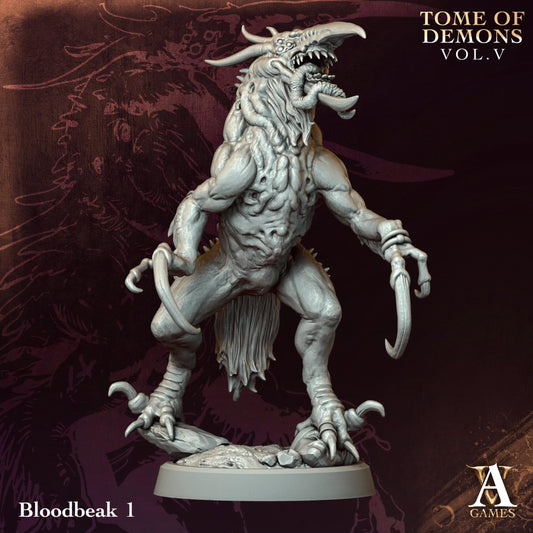Bloodbeak – Tome of Demons Vol. V | Archvillain Games | 4 Model Set | 25mm Small Infantry