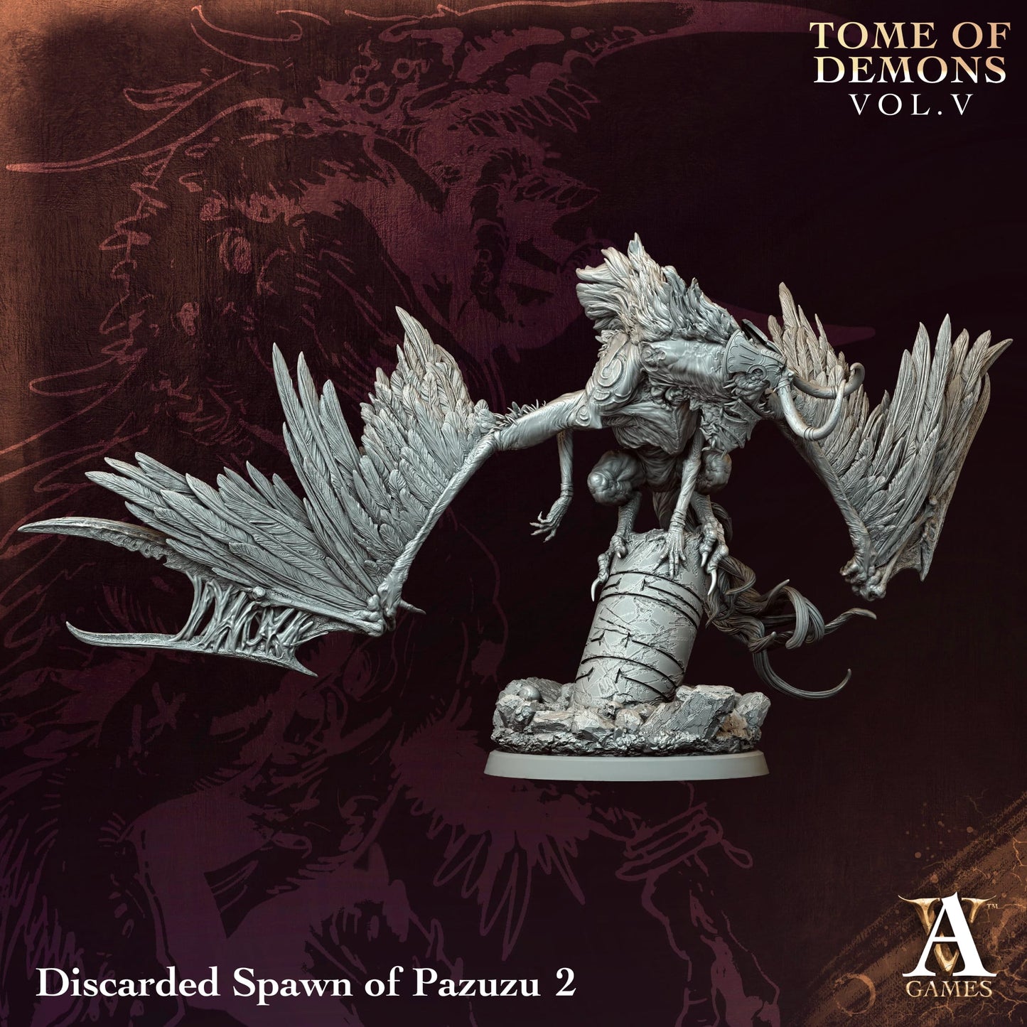 Discarded Spawn of Pazuzu – Tome of Demons Vol. V | Archvillain Games | 50mm Medium Infantry | 1–4 Model Set