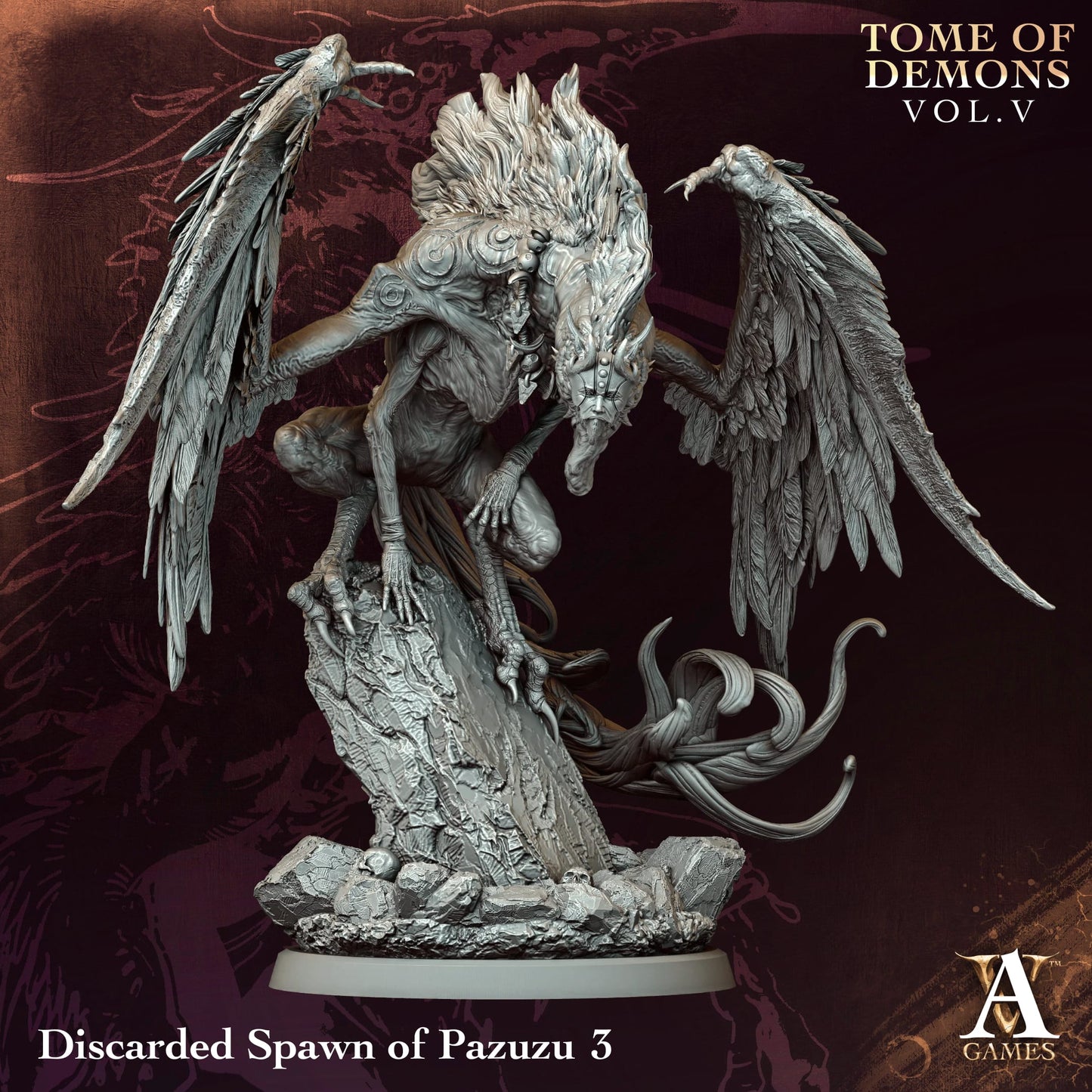Discarded Spawn of Pazuzu – Tome of Demons Vol. V | Archvillain Games | 50mm Medium Infantry | 1–4 Model Set