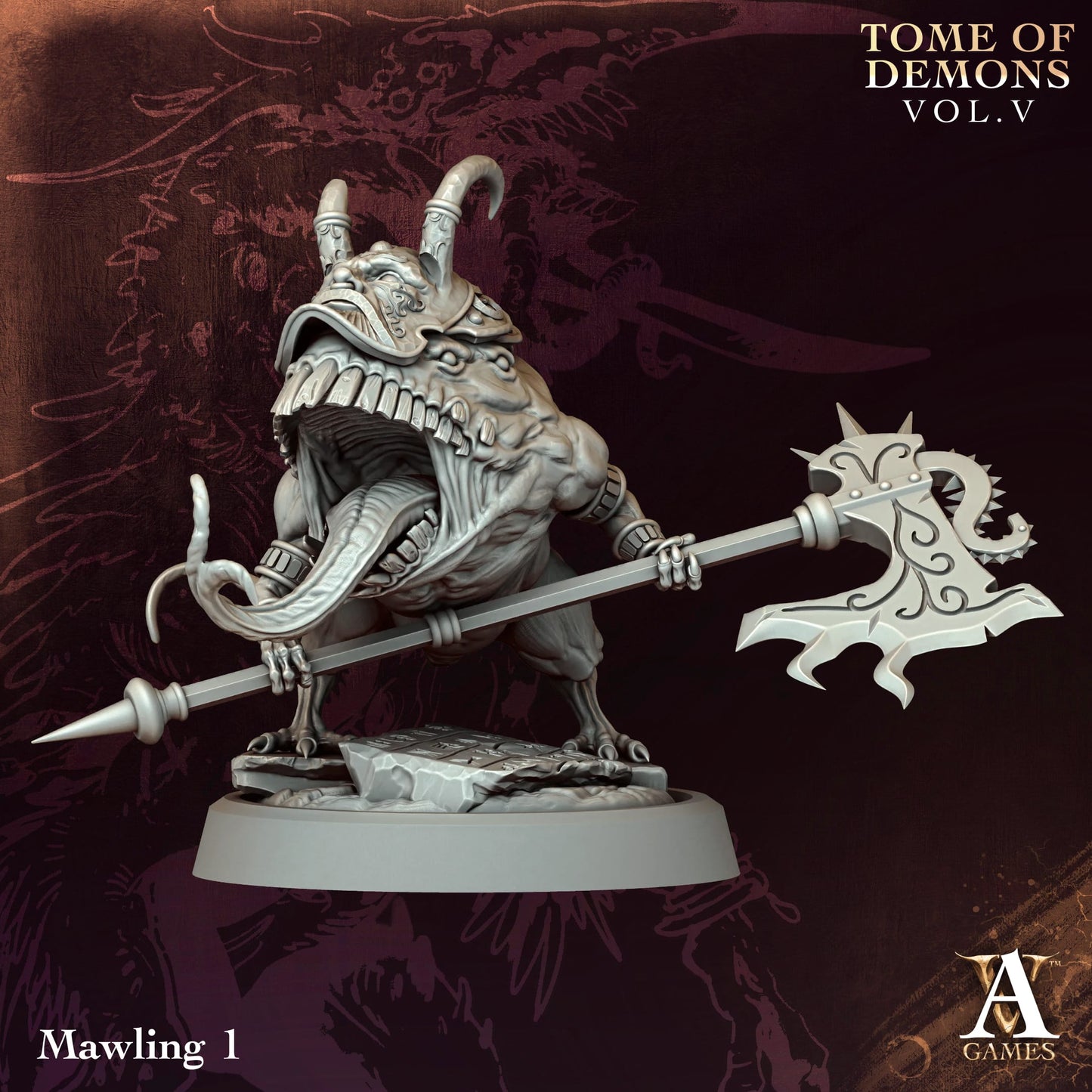 Mawling – Tome of Demons Vol. V | Archvillain Games | 25mm Medium Infantry | Set of 4