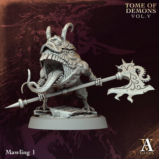 Mawling – Tome of Demons Vol. V | Archvillain Games | 25mm Medium Infantry | Set of 4