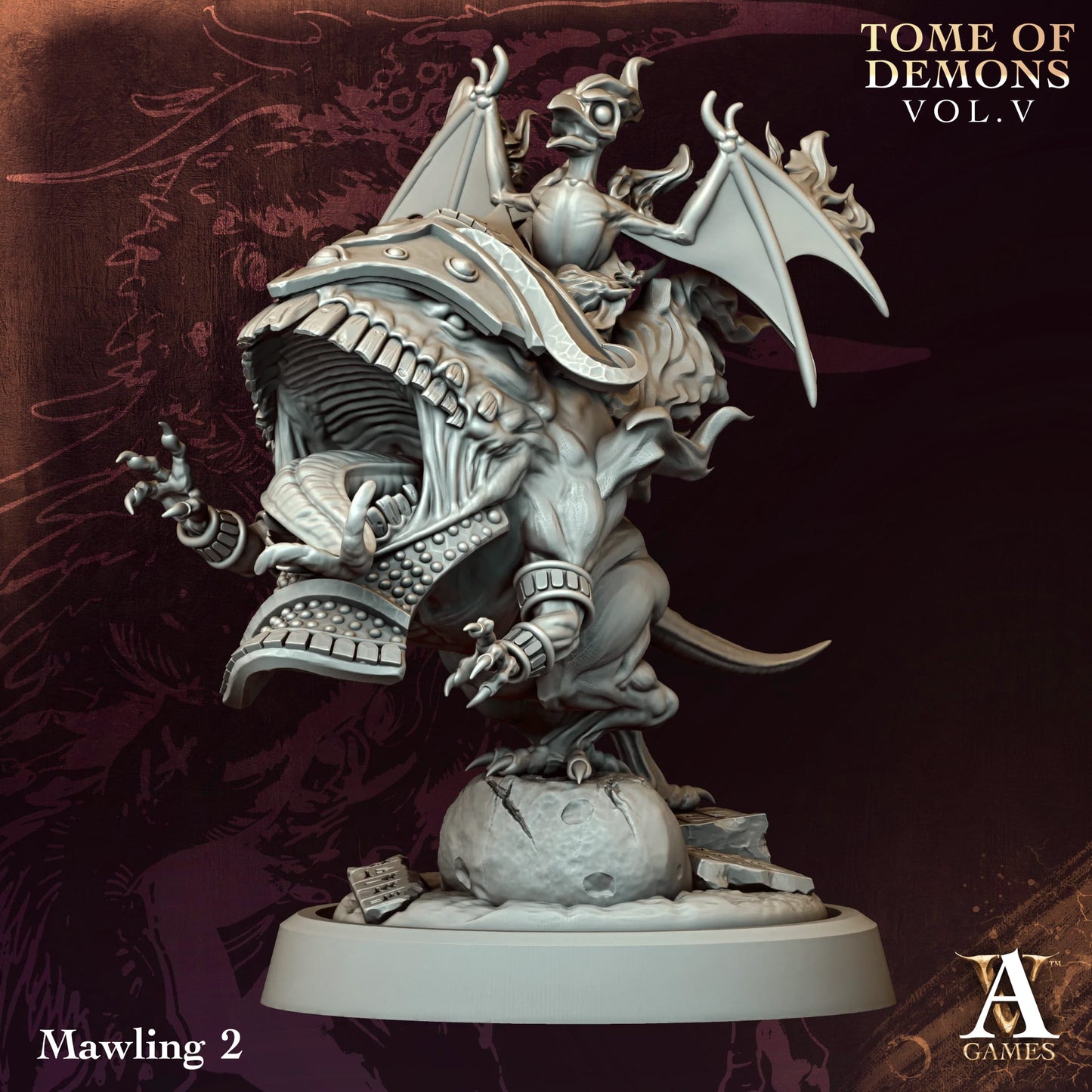 Mawling – Tome of Demons Vol. V | Archvillain Games | 25mm Medium Infantry | Set of 4