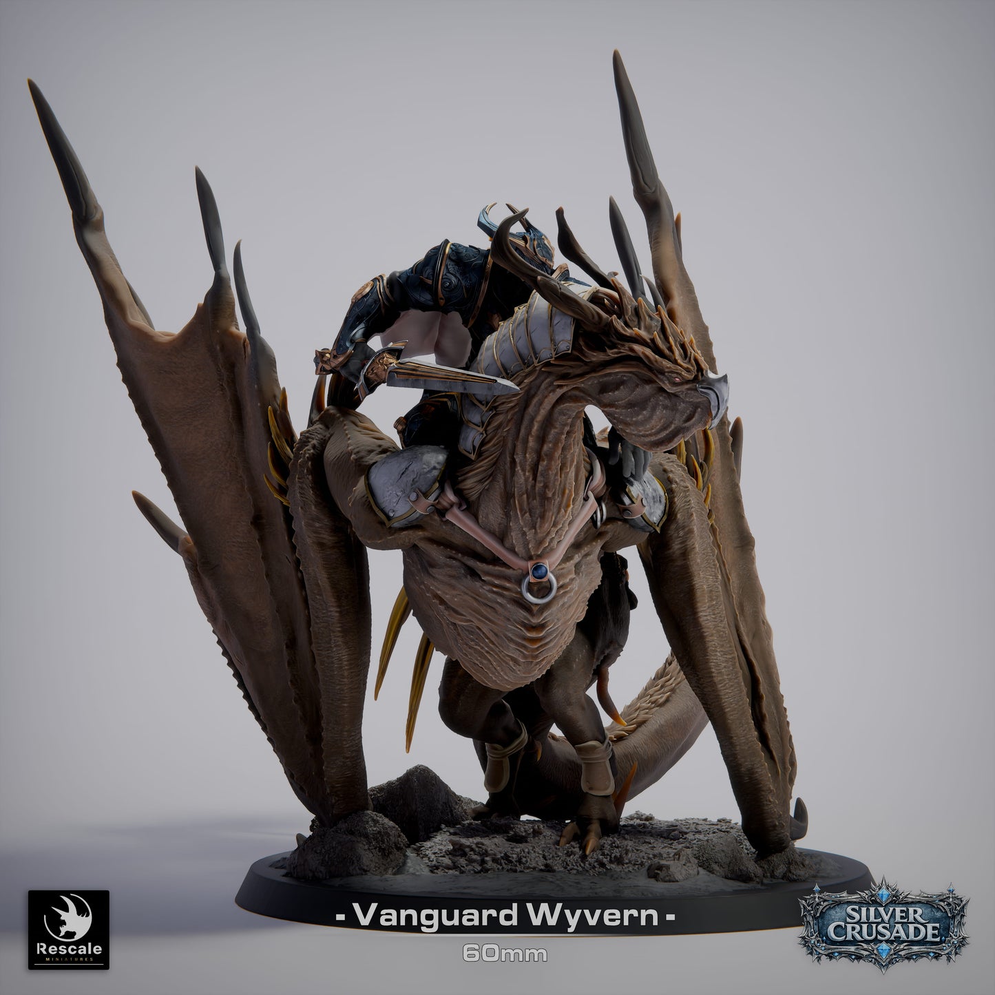 Vanguard Wyvern Pack – Silver Crusade Dragon Cavalry | Rescale Miniatures
