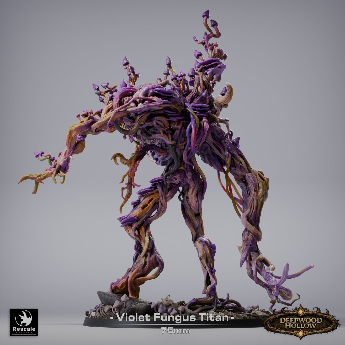 Violet Fungus Titan – Deepwood Hollow Monster | Rescale Miniatures