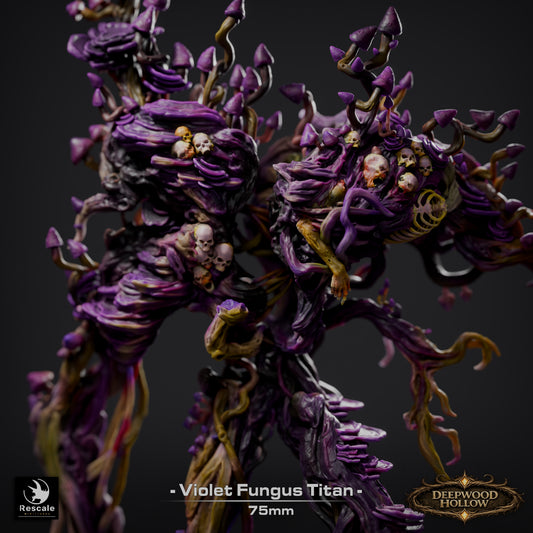 Violet Fungus Titan – Deepwood Hollow Monster | Rescale Miniatures