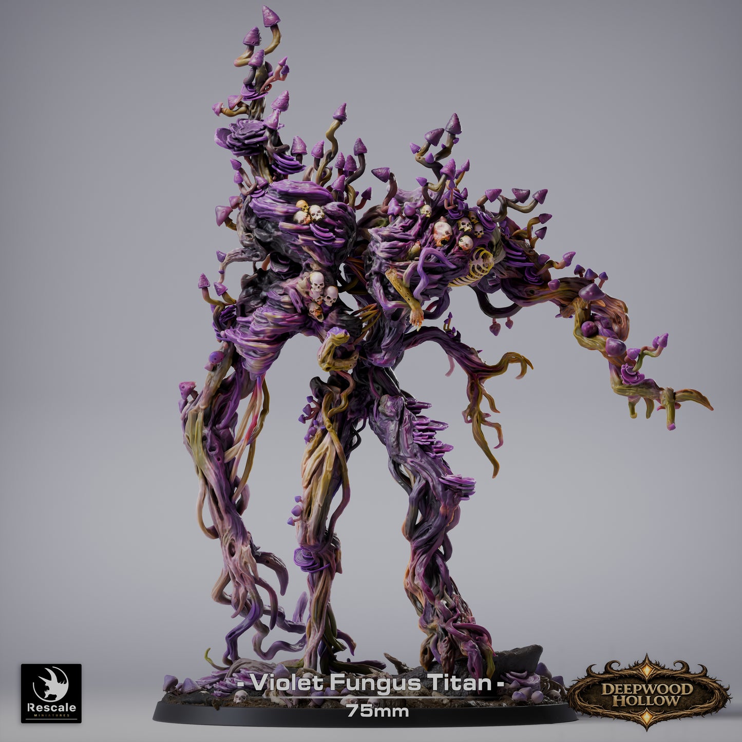 Violet Fungus Titan – Deepwood Hollow Monster | Rescale Miniatures