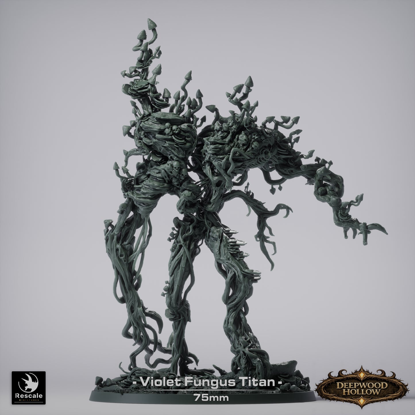 Violet Fungus Titan – Deepwood Hollow Monster | Rescale Miniatures