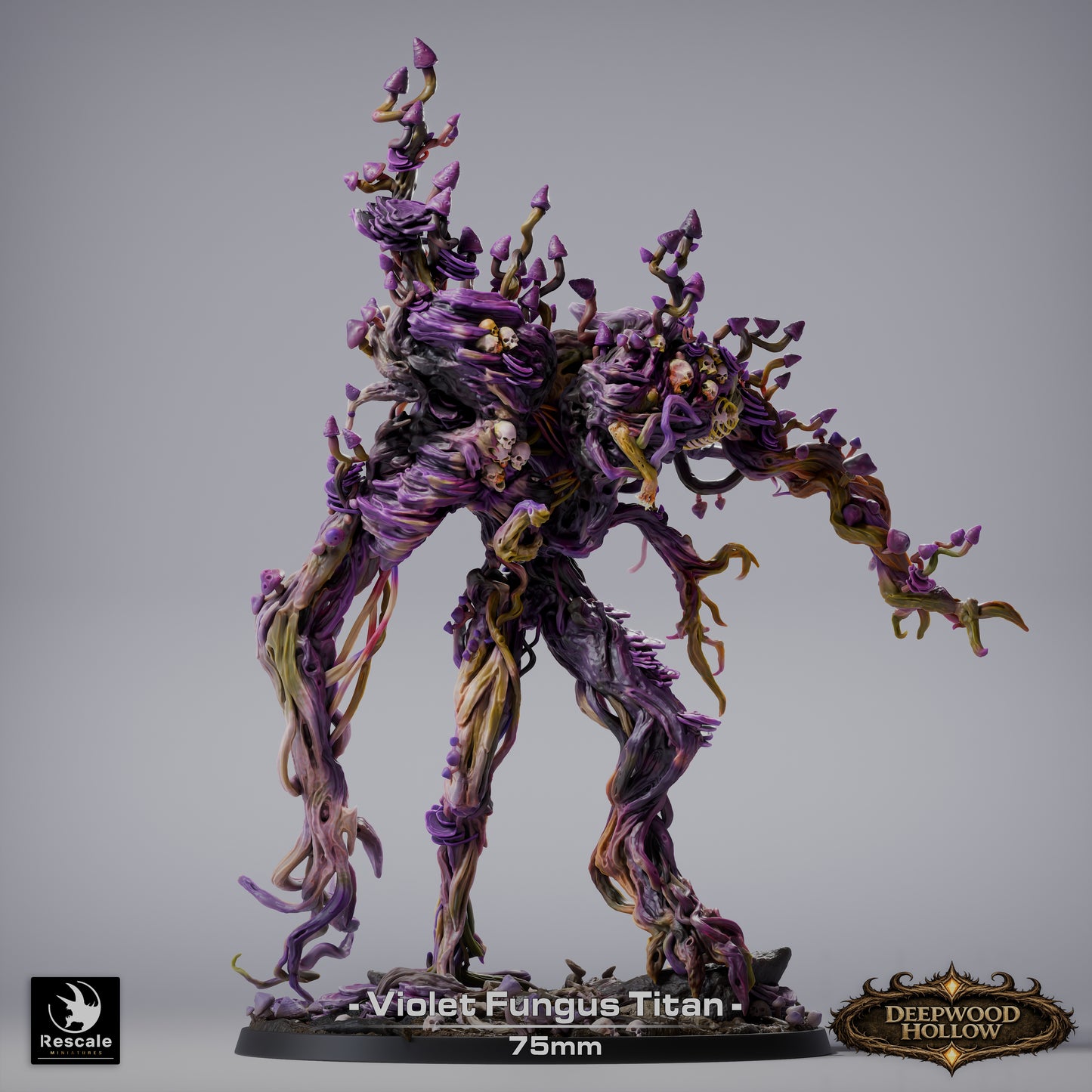 Violet Fungus Titan – Deepwood Hollow Monster | Rescale Miniatures