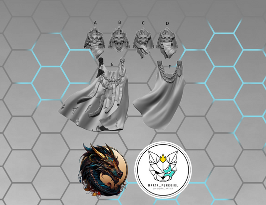 Crusader Cloaks and Pauldrons - MartaPunkGirl