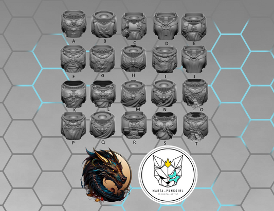 Crusader Torso's - MartaPunkGirl