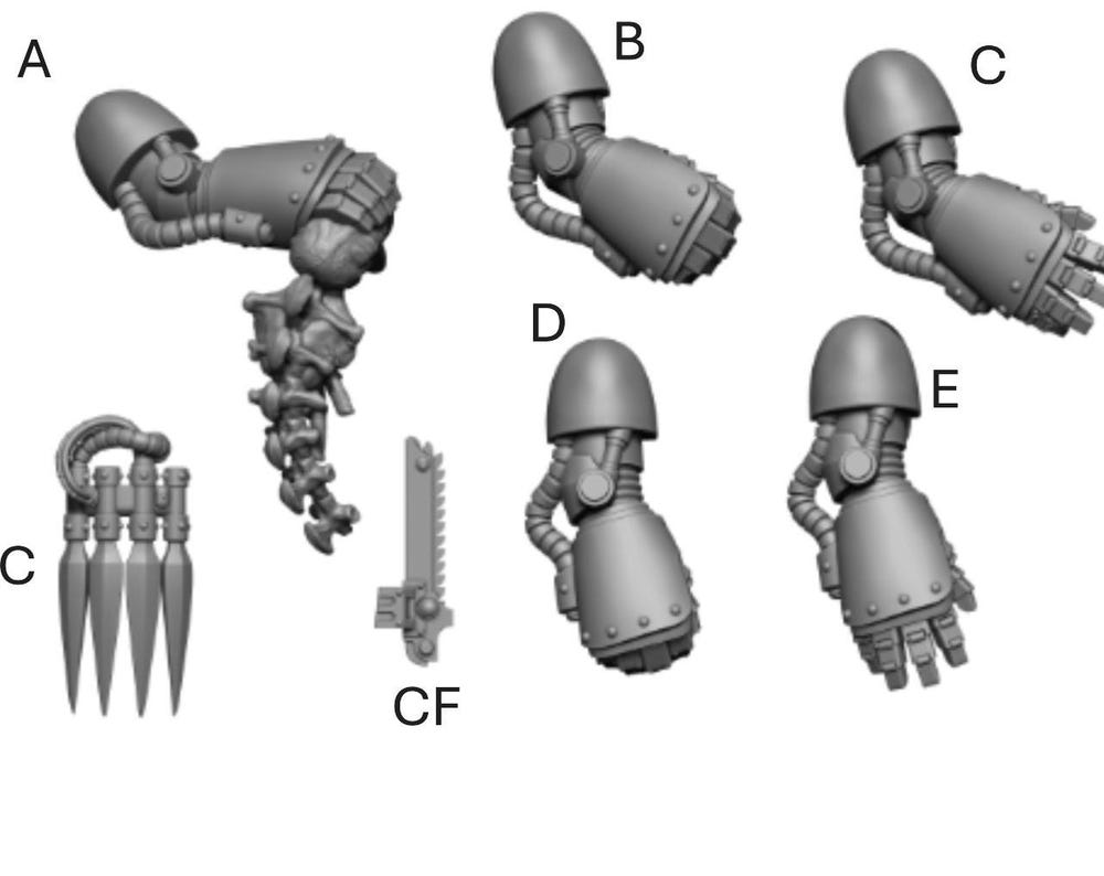 Weapons for your thic boys and girls