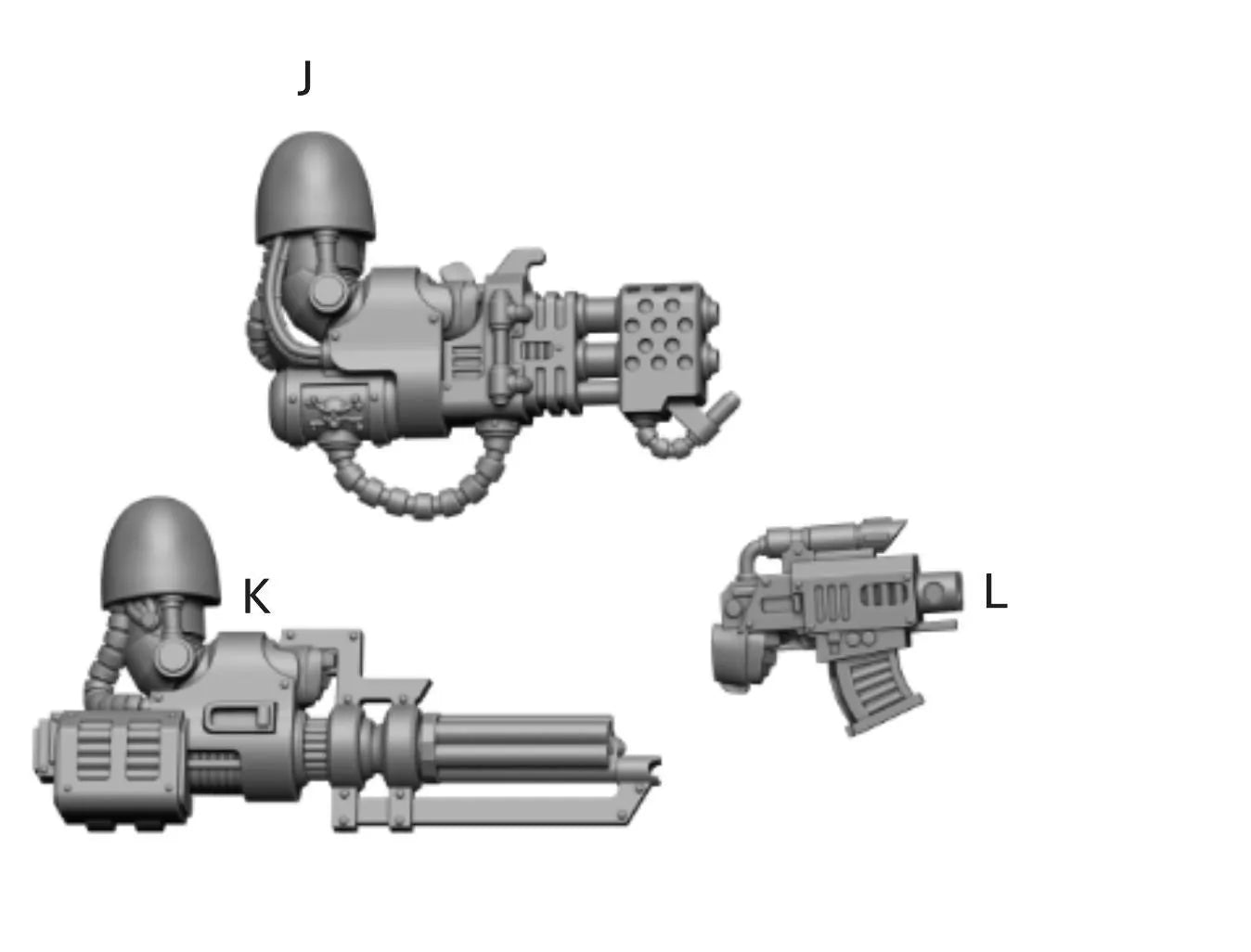 Weapons for your thic boys and girls