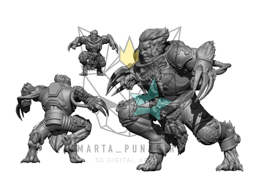 Space Werewolves - Martapunkgirl